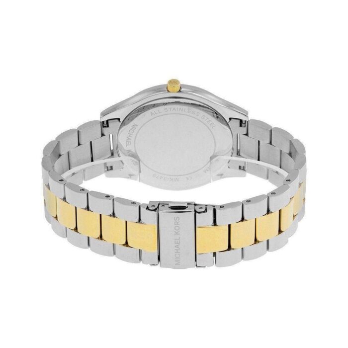 Michael Kors Ladies Slim Runway Two-Tone Watch - MK3479 - Image 2